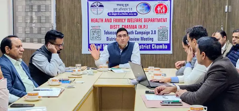 Chamba Takes a Stand: DC Urges Schools & Colleges to Combat Tobacco Addiction Among Youth