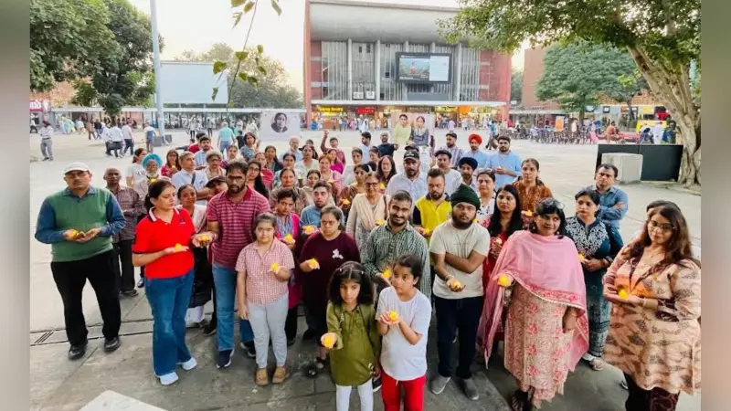 Chandigarh Families Stage Candlelight March Demanding Group Home for Persons with Disabilities