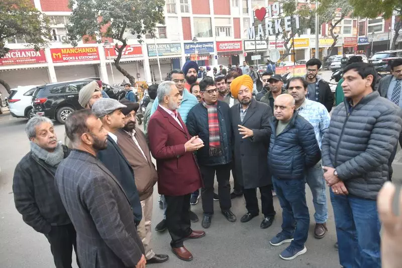 Chandigarh Sector 19 Market Shut After Vendor Assaults Traders