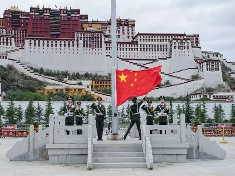China Deploys Heavy Security in Lhasa During Tibetan Ganden Ngamchoe Festival