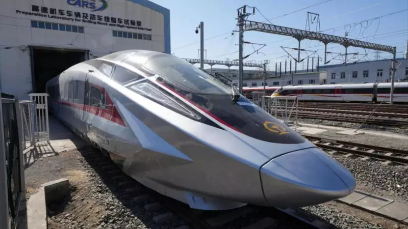 China's CR450 'Bullet Train' Hits Record 450 km/h in Trial Run - World's Fastest Rail Journey Begins