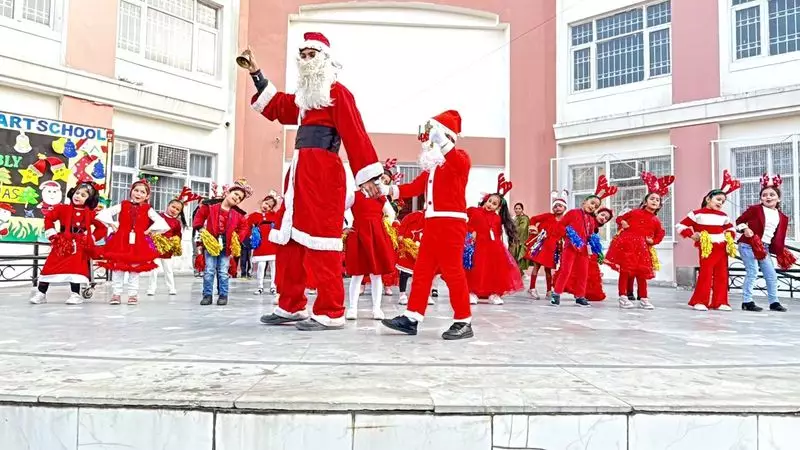 Christmas Celebrated with Fervour in Schools Across Multiple States