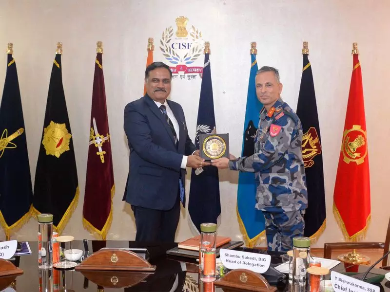 CISF Hosts Special Study Programme for Nepal Armed Police Force Officers