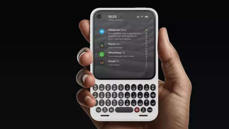 Clicks Communicator Android Phone Revives BlackBerry Nostalgia with Physical Keyboard