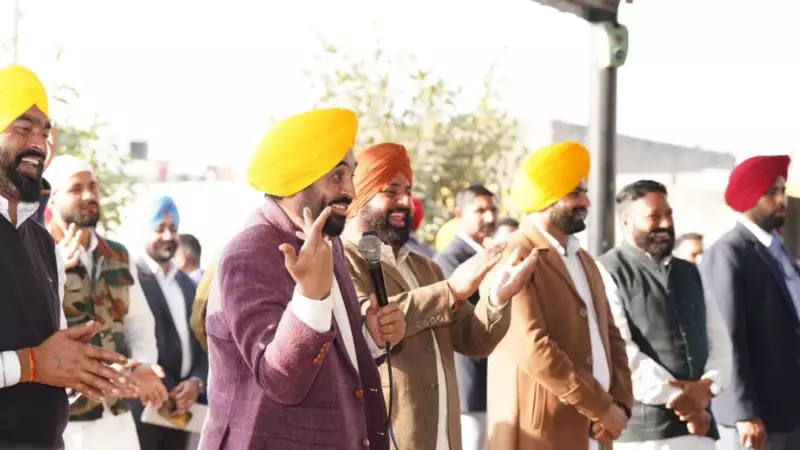 CM Bhagwant Mann Visits Native Village, Stresses Unity & Education Reforms