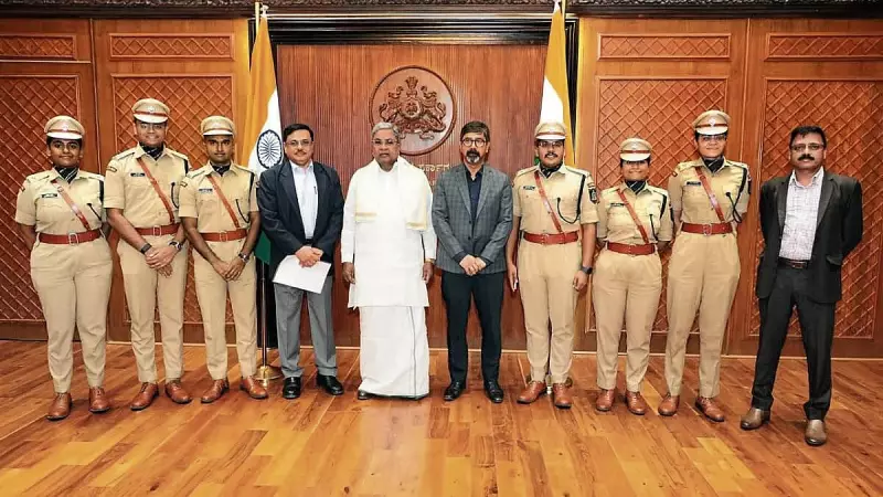 CM Siddaramaiah Welcomes 6 New IPS Officers to Karnataka Cadre