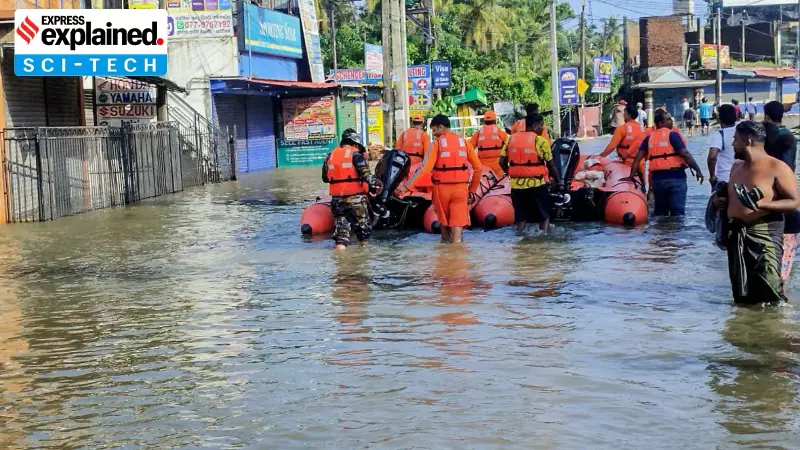 Cyclone Ditwah's Unusual Path: Why Sri Lanka Suffered Large-Scale Devastation