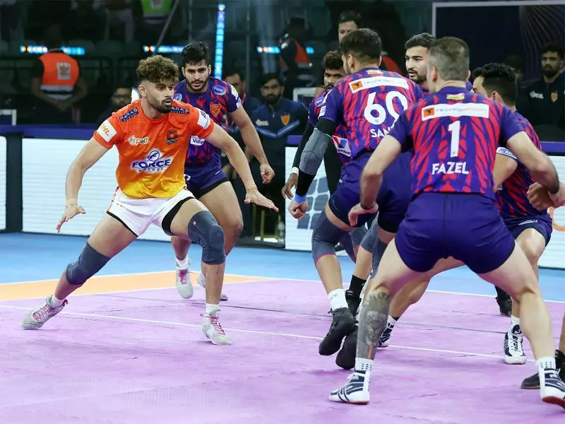 Dabang Delhi Clinch Thrilling Tiebreaker Victory Against Puneri Paltan to Secure PKL Finals Berth