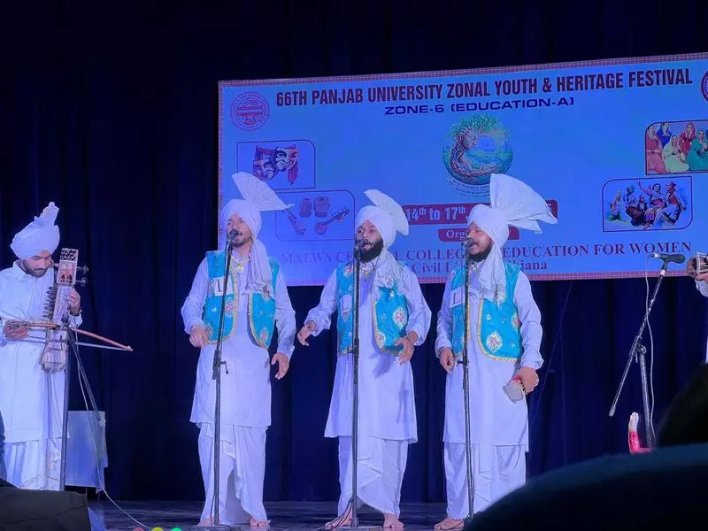 DAV Hoshiarpur Clinches Overall Trophy at PU Zonal Youth Festival in Spectacular Victory