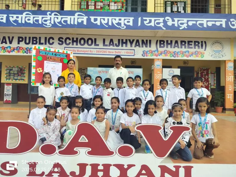 DAV Lajhyani Students Lead Swachhta Pakhwada with Eco-Friendly Initiatives