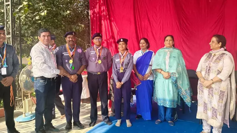 DAV Students Win Gold in Nasha Mukti Camp, Inspire Youth