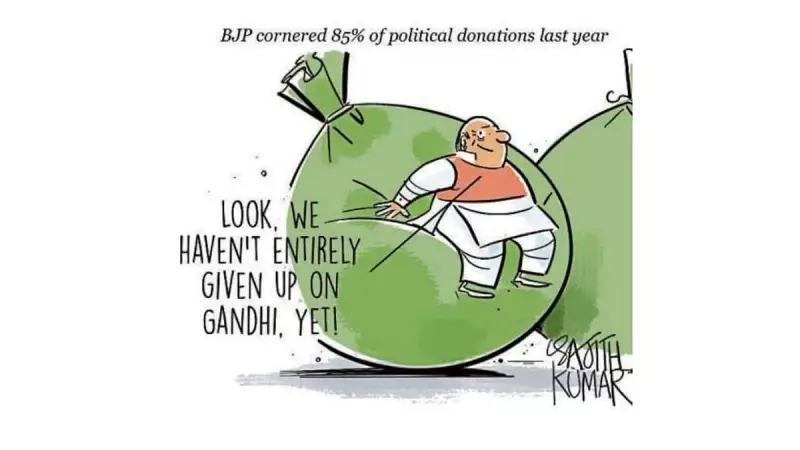 Deccan Herald Cartoon: A Satirical Take on 'Haven't Given Up Gandhi Yet'