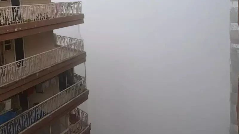 Delhi AQI at 374, Noida Severe at 410; Dense Fog Alert Issued for Weekend