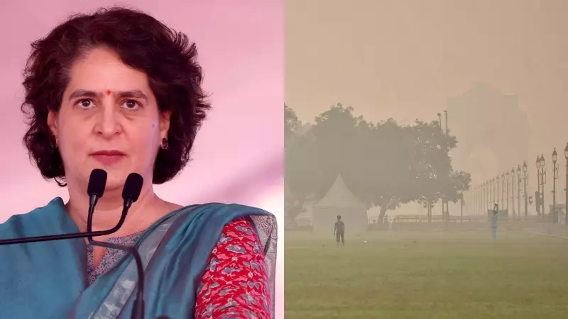Delhi Chokes: Priyanka Gandhi Urges PM Modi and LG to Take Emergency Action on Toxic Air