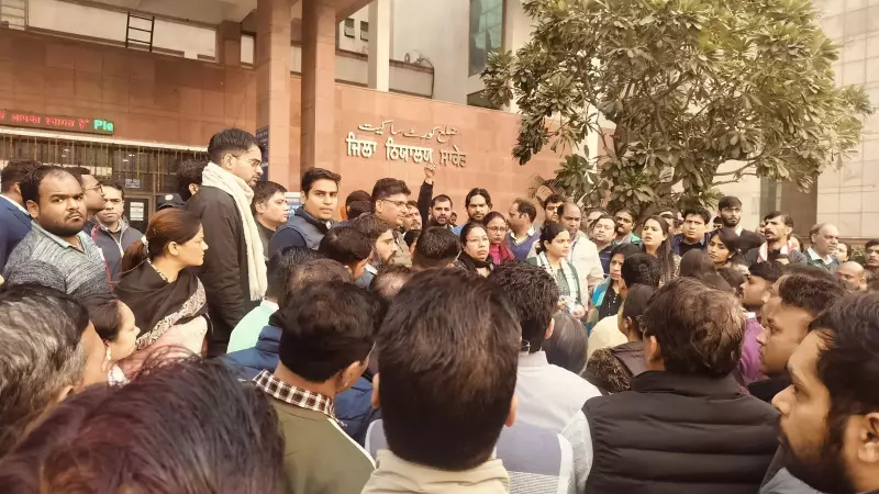 Delhi Court Staff Protest After Colleague's Suicide, Cite 'One Person Handling Work of Four'