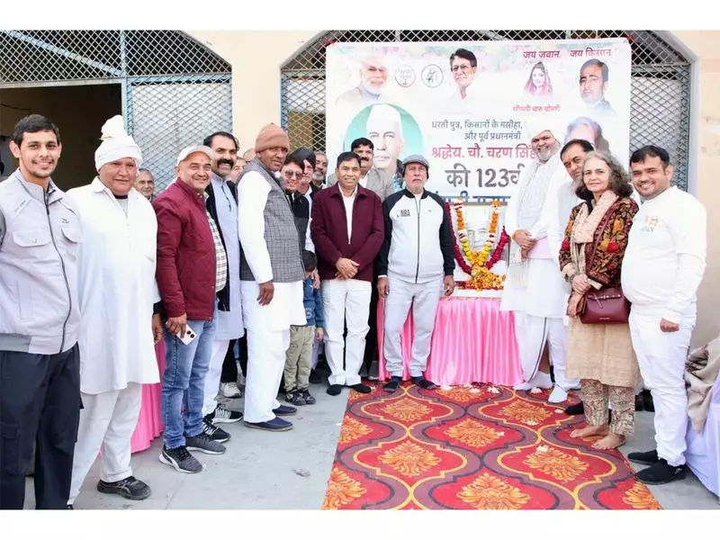 Delhi Pays Heartfelt Tributes to Former PM Chaudhary Charan Singh on 122nd Birth Anniversary