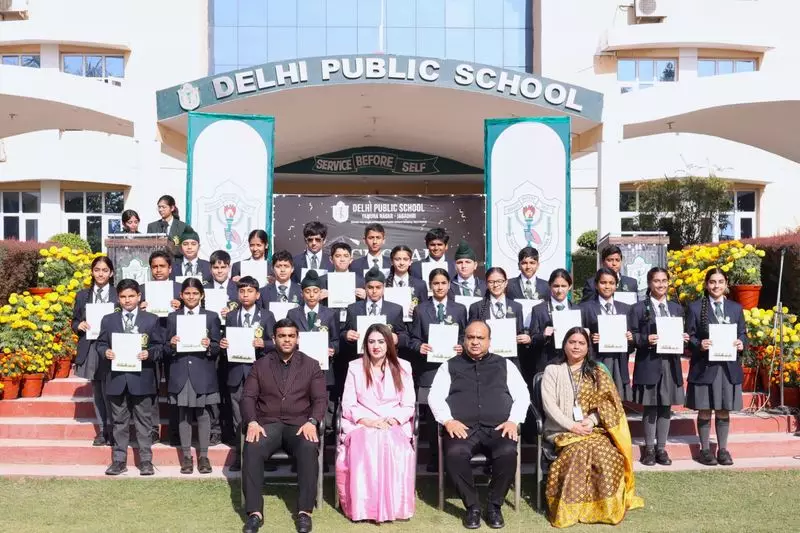 Delhi Public School Honors 250 Students in Prestigious Scholar Badge Ceremony