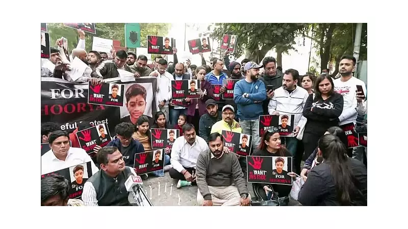 Delhi School Protest After Student Suicide, Demand for Arrests