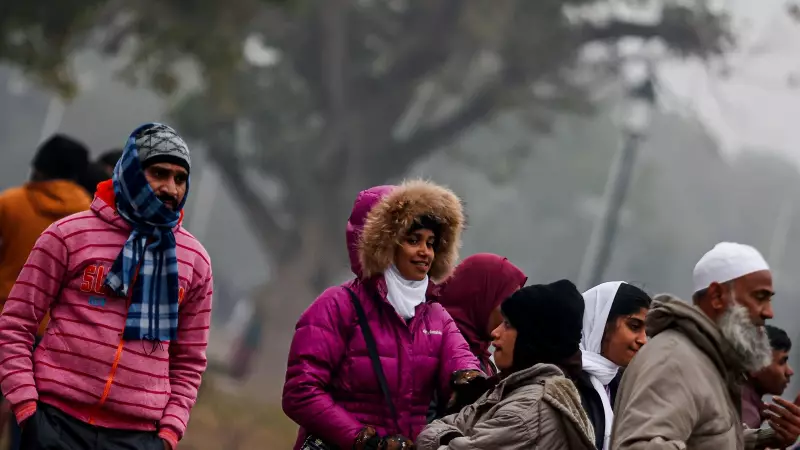 Delhi Shivers at 5.7°C: IMD Issues Yellow Alert for Cold Wave
