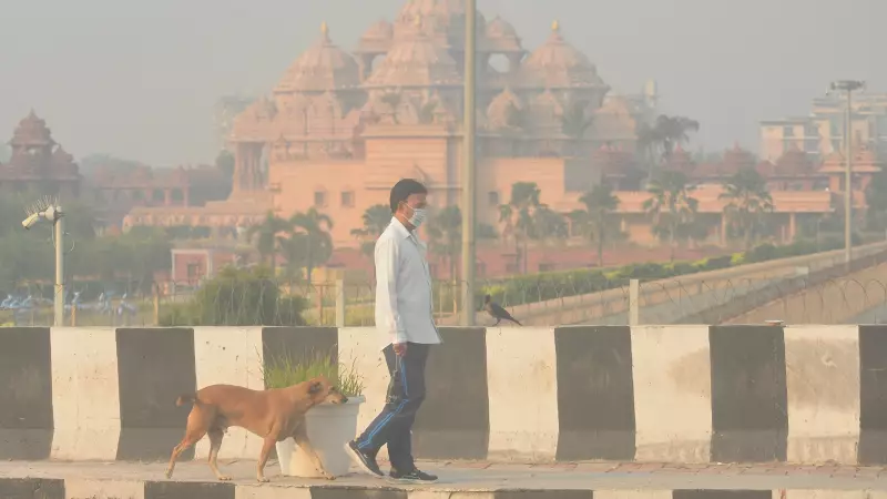 Delhi's Air Turns Hazardous: Anand Vihar & Wazirpur Become Pollution Hotspots as AQI Soars