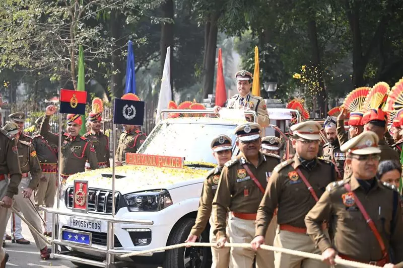 DG Home Guards Gets Grand Farewell at Madhuban Police Academy