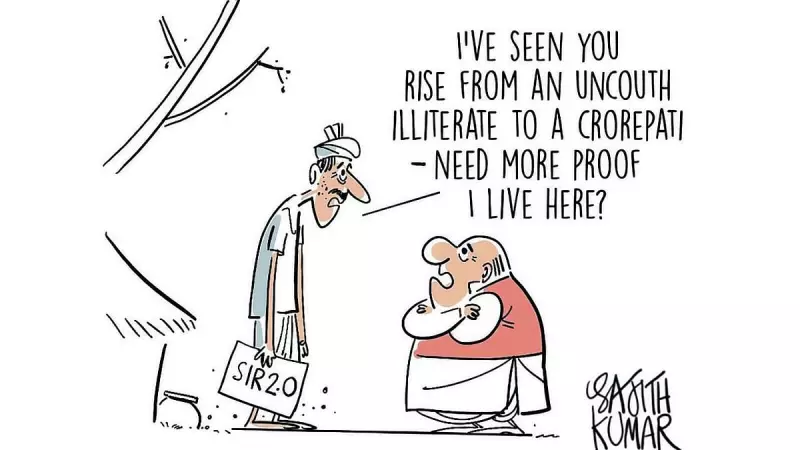 DH Toon Sir 20: A Witty Take on India's Political Theatre | Deccan Herald Cartoon