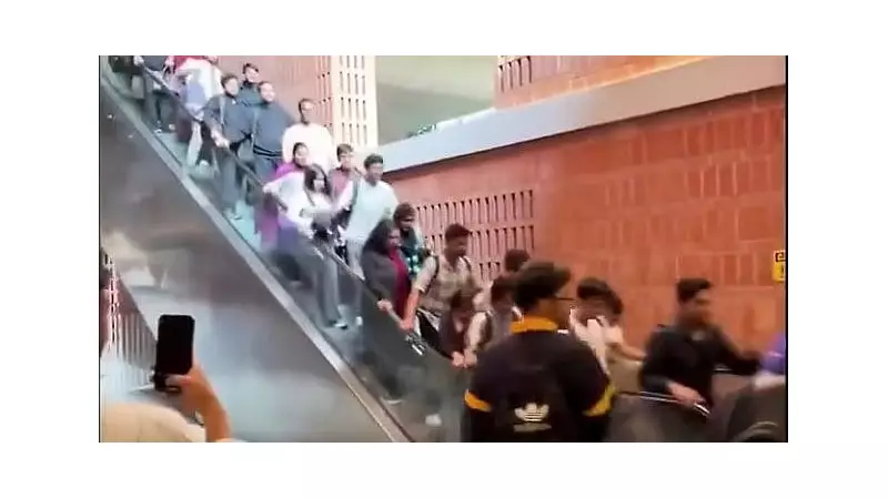Dhaka University Escalator Malfunction Sparks Panic, Students Safe