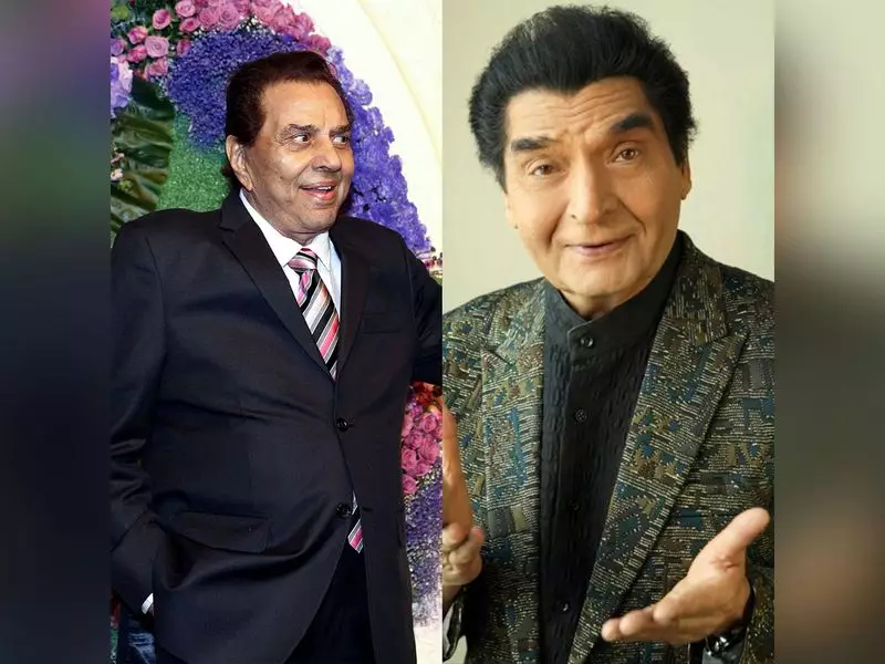 Dharmendra & Asrani Reunite for Final Time at Prem Chopra's Event