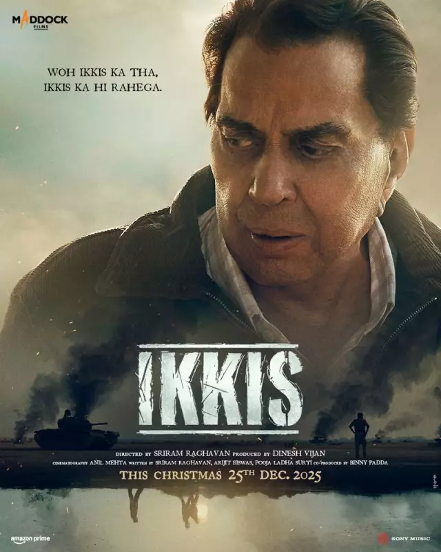 Dharmendra's Vintage Poster for 'Ikkis' Revealed by Maddock Films