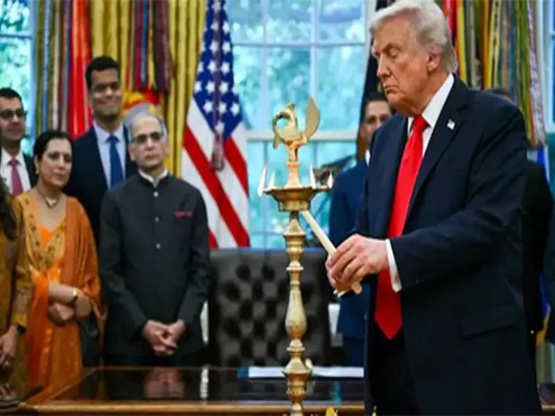 Diplomatic Milestone: India's Ambassador Celebrates Diwali with Trump at White House