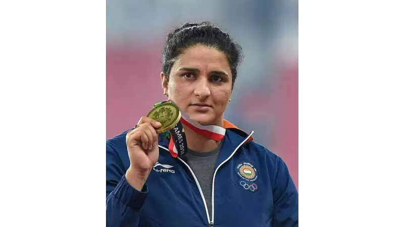 Discus Star Seema Punia Suspended for 16 Months in Doping Case