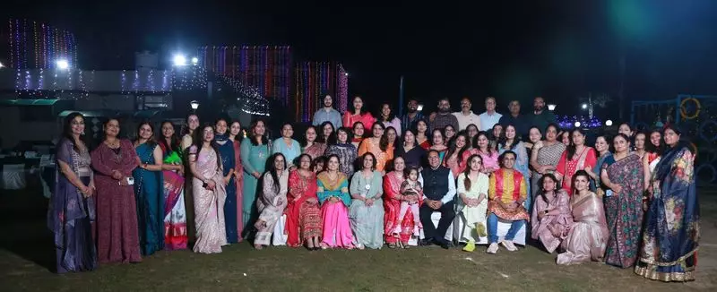 Diwali Delight: GMSSS-26 Celebrates Teachers & Committee Members with Grand Festive Party