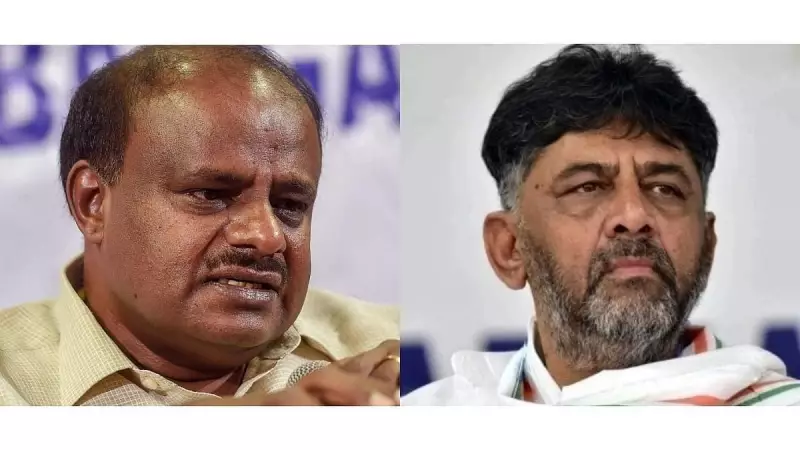 DK Shivakumar Furious at Media for Pitting Him Against Kumaraswamy