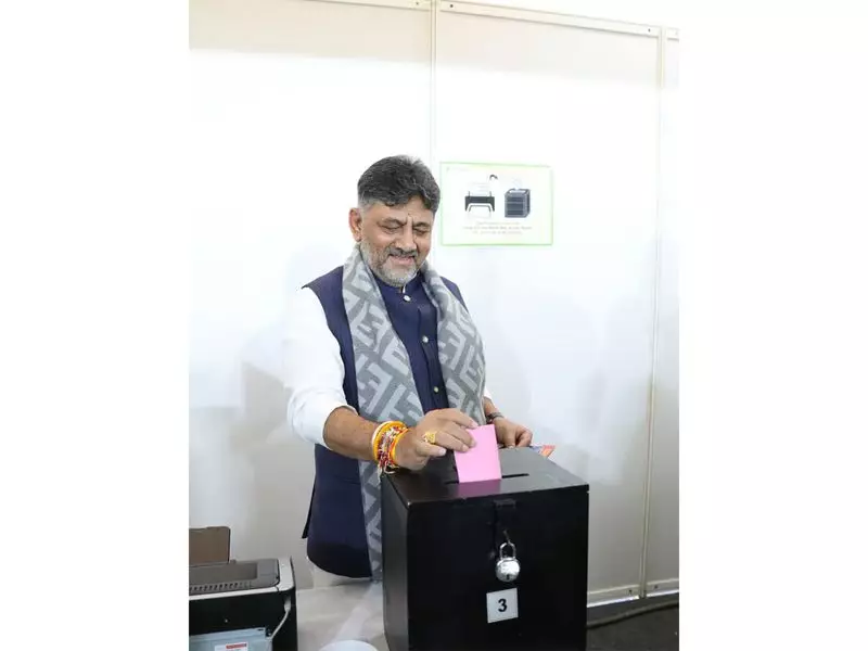 DK Shivakumar Votes in KSCA Polls, Backs President's Panel for Cricket Reforms