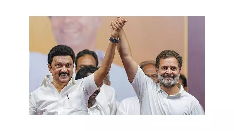 DMK-Congress Alliance Stands Strong: MK Stalin Calls Rahul Gandhi 'Brother' Amid Political Speculation