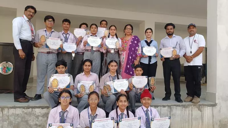 Doon Students Dominate Sahodaya Event with Stellar Performances | Academic Excellence Shines