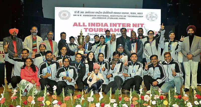 Dr BR Ambedkar NIT Jalandhar Hosts Successful All India Inter-NIT Faculty & Staff Tourney