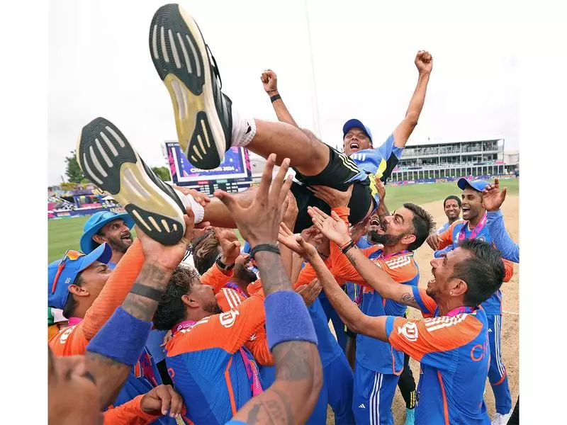 Dravid's Bold Declaration: World Chasing India's Aggressive T20 Revolution Under Rohit Sharma