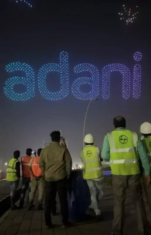 Drone Spectacle at Navi Mumbai Airport Wows Social Media