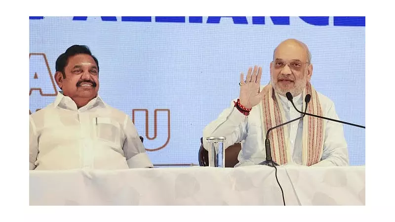 EPS Meets Amit Shah in Delhi, Discusses Tamil Nadu Political Scenario