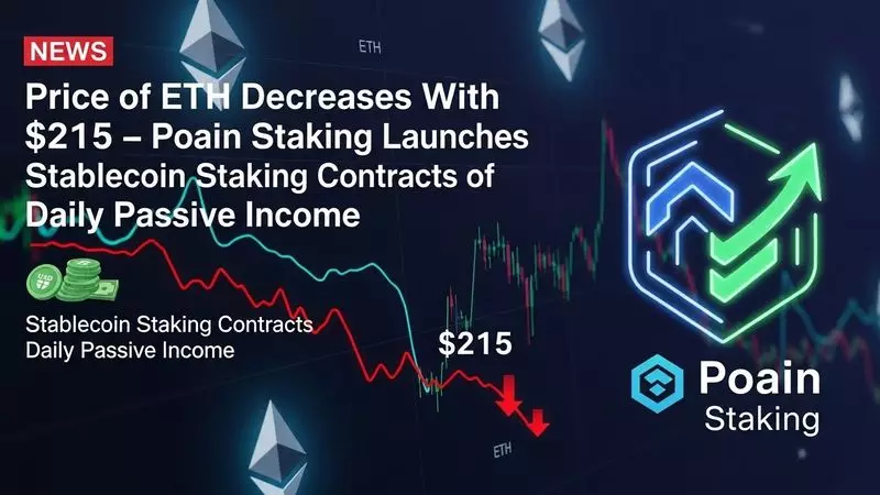 ETH Price Drops 2.15% as POA Network Launches Stablecoin Staking