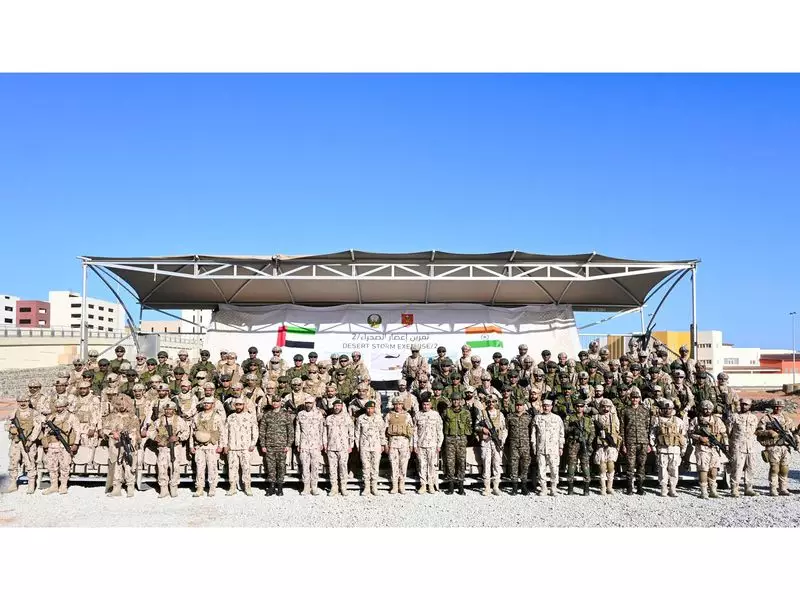 Exercise Desert Cyclone-II Concludes, Boosting India-UAE Military Ties