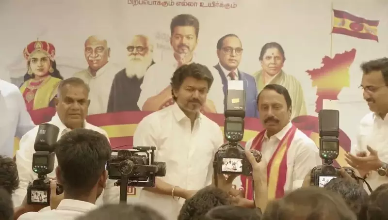 Expelled AIADMK Leader K.A. Sengottaiyan Joins Vijay's TVK