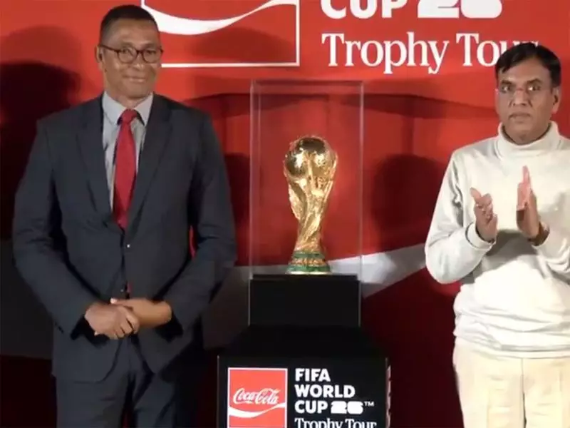 FIFA World Cup 2026 Trophy Arrives in India, Unveiled in Delhi