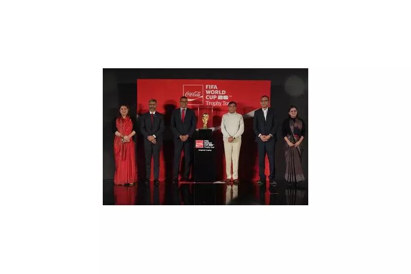 FIFA World Cup Trophy Lands in India After 12 Years, Brought by Coca-Cola