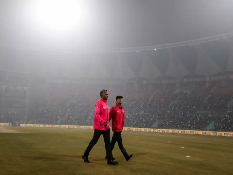 Fog Forces Abandonment of 4th India vs South Africa T20I in Lucknow