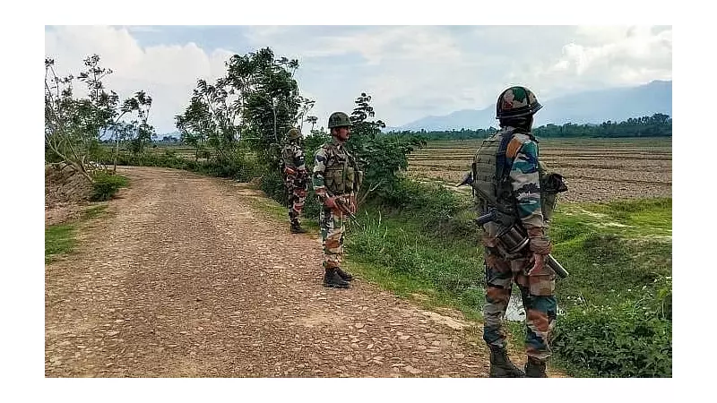 Fresh Violence Erupts in Manipur's Bishnupur, Security Forces on High Alert