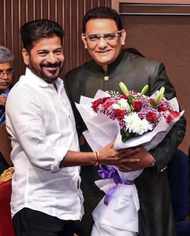 From Cricket Pitch to Political Arena: Mohammed Azharuddin Takes Oath as Telangana Minister