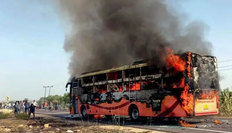 FSL Report Reveals: Jaisalmer Bus Tragedy Caused by AC Short Circuit | Shocking Findings