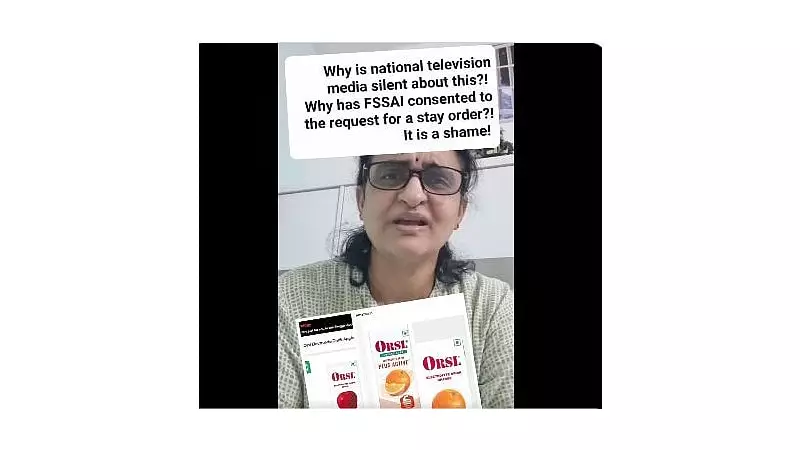 FSSAI Denies Hyderabad Doctor's Claim: No ORS Sale or Disposal Permission Granted